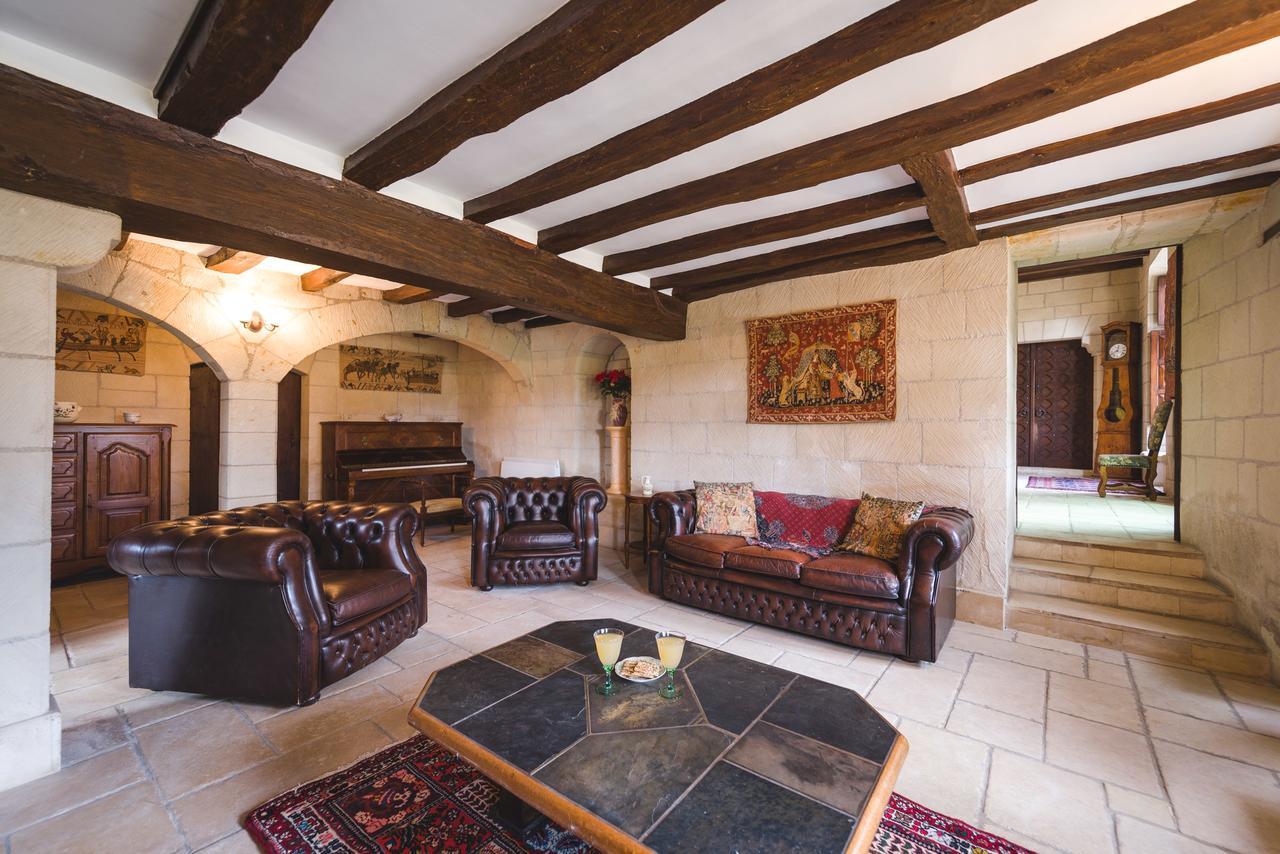 Le Manoir De La Baldette Panzió Gennes-Val-de-Loire Kültér fotó